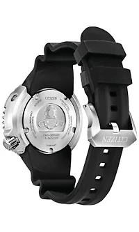 Citizen Mens Promaster Eco Dive Black Strap Watch 46mm
