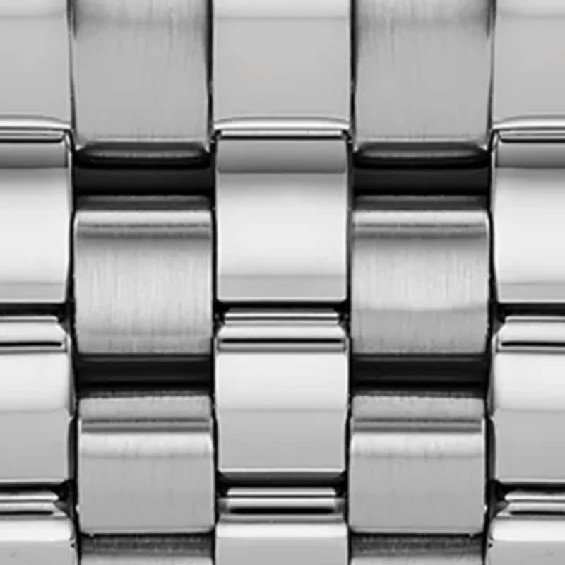 Men's Classic Calendrier Silver-Tone Bracelet Watch, 41.8 mm