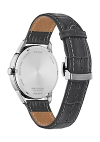 Men's Classic Eco Rolan Gray Strap Watch 