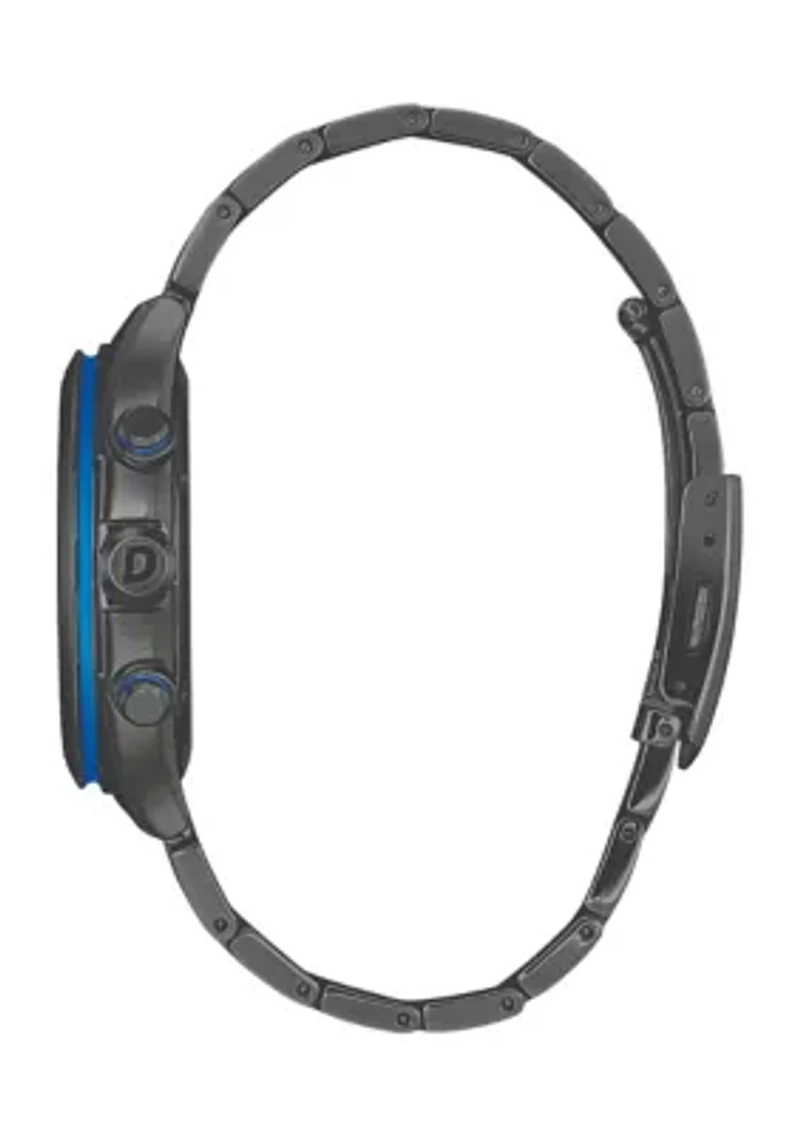 Black Stainless Steel Drive Watch