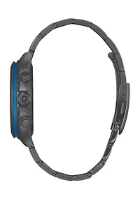 Black Stainless Steel Drive Watch