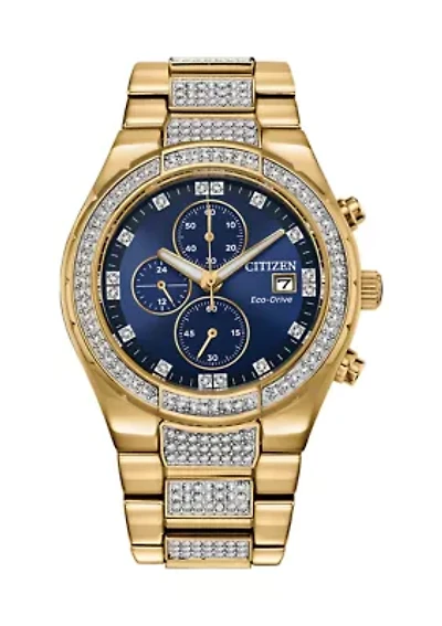Swarovski® Crystal Eco-Drive Watch 