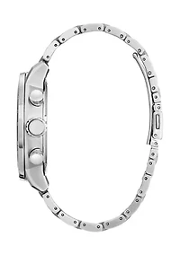 Men's Weekender Brycen Silver Tone Bracelet Watch - 44 Millimeter