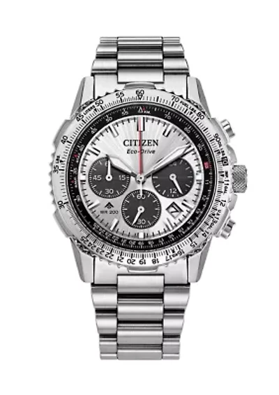 Men's Promaster Navihawk Silver-Tone Bracelet Watch