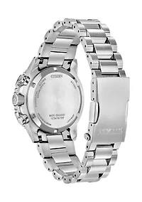 Men's Promaster Navihawk Silver-Tone Bracelet Watch