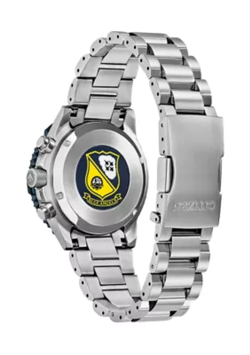 Citizen Men's  Navihawk  Stainless Steel Bracelet Watch 40mm