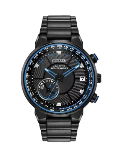 Eco Drive Mens Satellite Wave GPS Freedom Watch