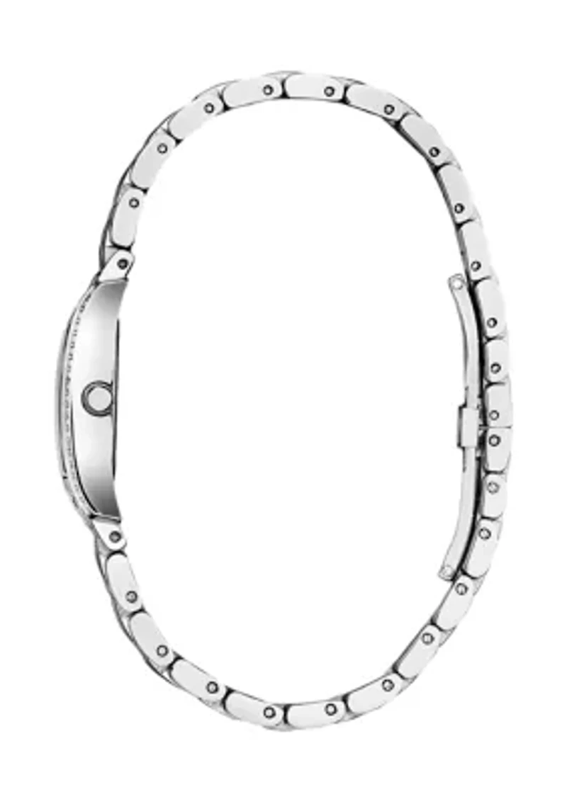 Citizen Women's Classic Eco Classic Eco Silver-Tone Stainless Steel Bracelet Watch 28.3mm