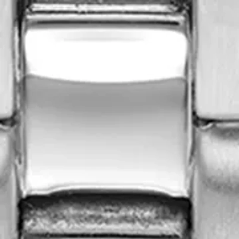 Classic Stainless Steel Black Face Watch