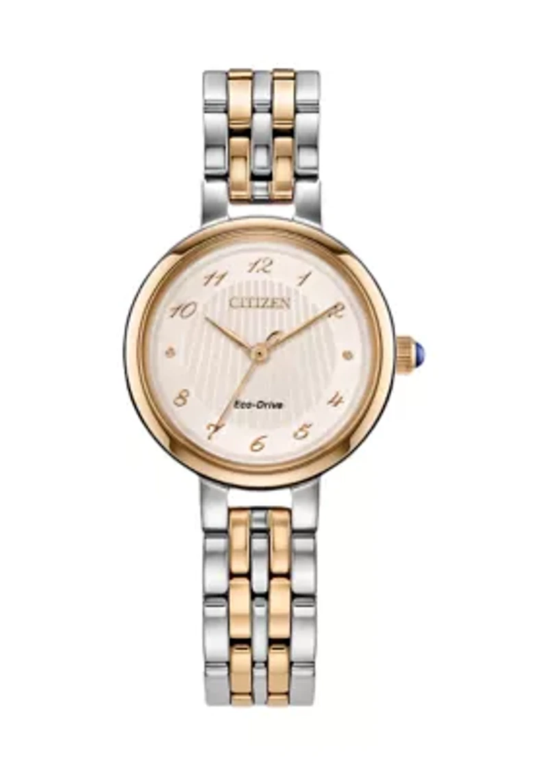 Citizen Women's  Citizen L Two-Tone Stainless Steel Bracelet Watch 27.7mm
