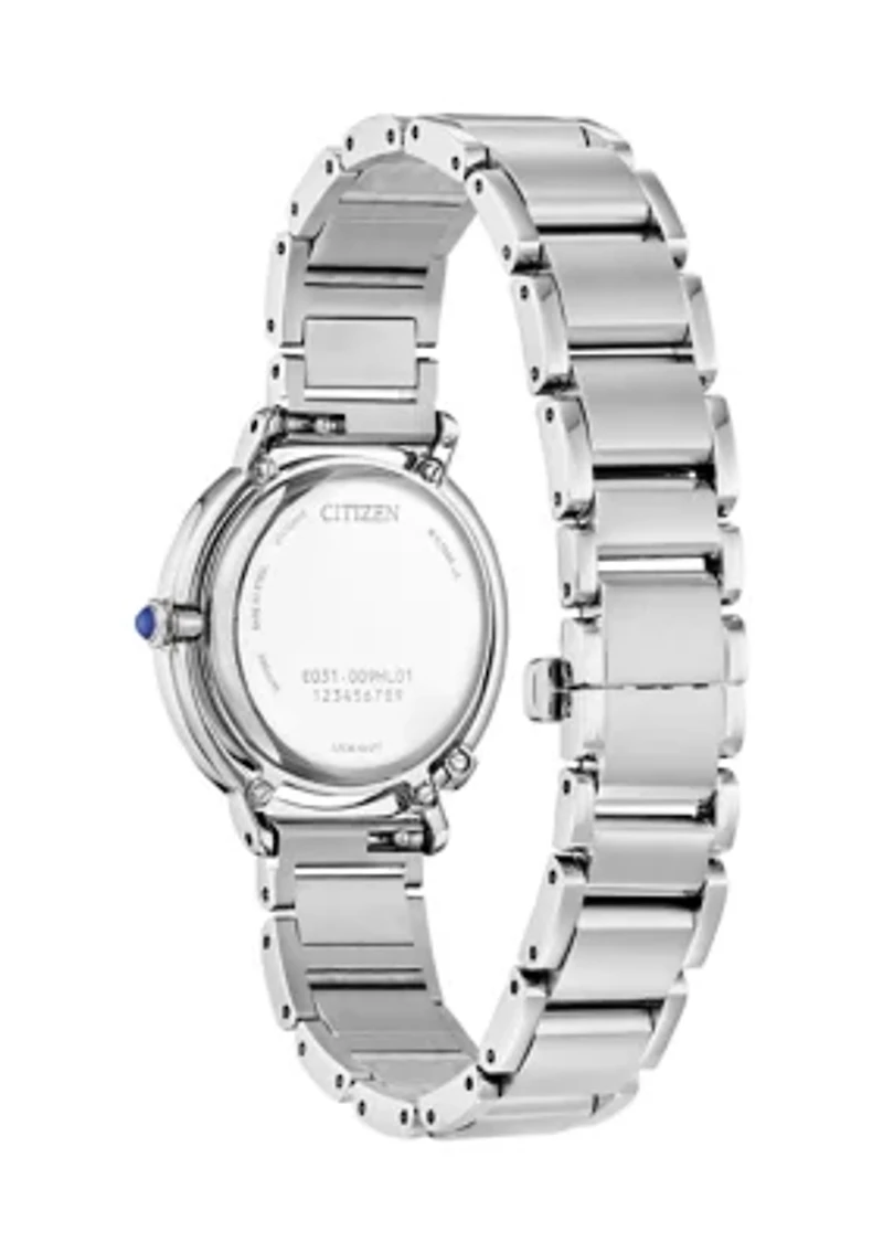 Women's 31.2 Millimeter Classic Arcly Stainless Steel Bracelet Watch