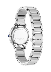 Women's 31.2 Millimeter Classic Arcly Stainless Steel Bracelet Watch