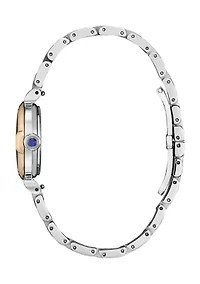 Citizens Ladies Classic Eco Mae Two-Tone Bracelet Watch