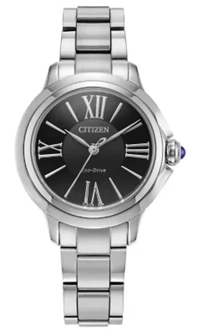 Citizen Ladies Classic Eco Ceci - Citizen L Silver-Tone Bracelet Watch 31.5mm
