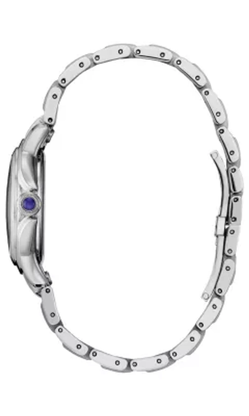 Citizen Ladies Dress/Classic Eco Ceci - Citizen L Silver-Tone Bracelet Watch 31.5mm