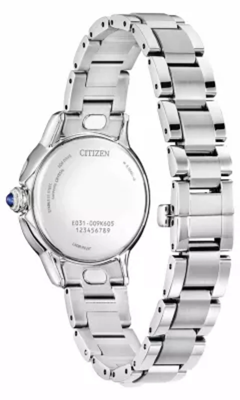 Citizen Ladies Dress/Classic Eco Ceci - Citizen L Silver-Tone Bracelet Watch 31.5mm