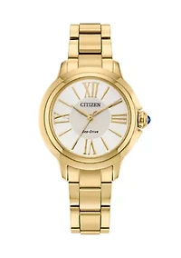 Ladies Classic Ceci - Citizen L Gold-Tone Bracelet Watch. 31.5mm