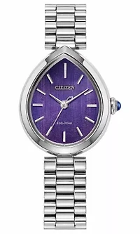 Citizen Ladies Silver-Tone Stainless Steel Bracelet Watch 26mm
