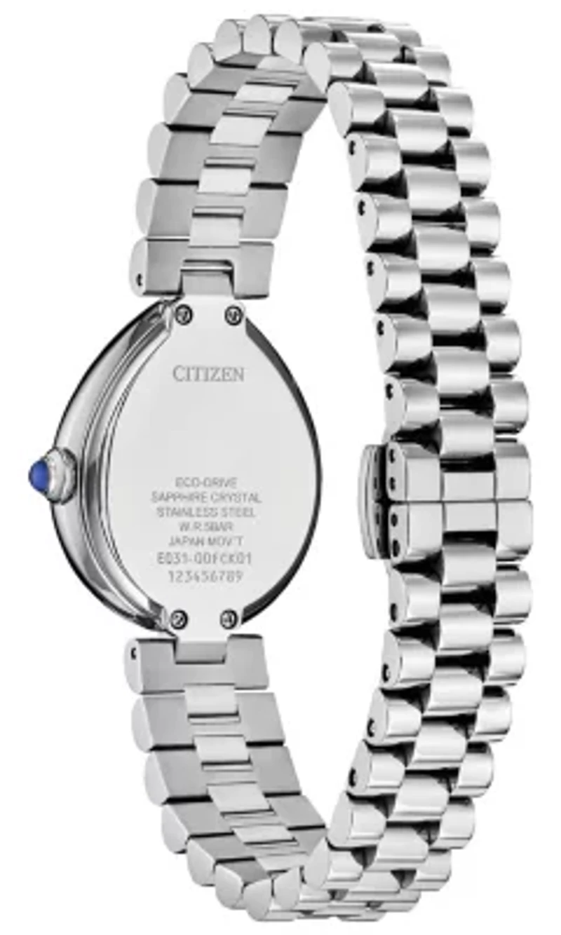 Citizen Ladies Silver-Tone Stainless Steel Bracelet Watch 26mm