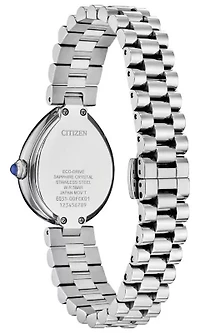 Citizen Ladies Silver-Tone Stainless Steel Bracelet Watch 26mm