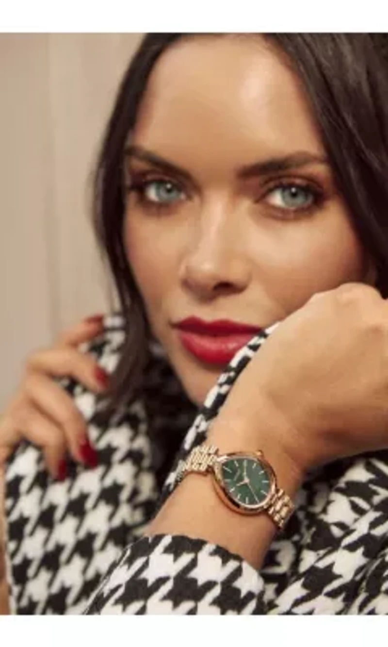 Citizen Ladies Rose Gold-Tone Stainless Steel Bracelet Watch 26mm