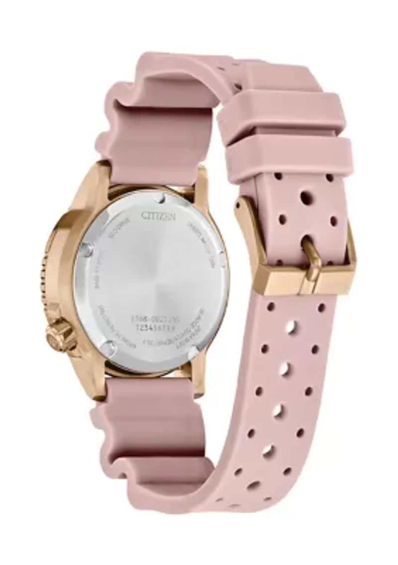 Women's Promaster Dive Pink Strap Watch - 36.5 Millimeter