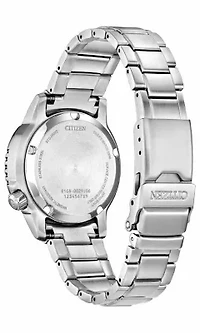 Citizen Ladies Promaster Eco Dive 4 Silver-Tone Bracelet Watch 36.5mm