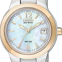 Eco-Drive Women's Silhouette with Mother of Pearl Watch