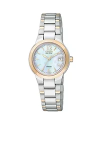 Eco-Drive Women's Silhouette with Mother of Pearl Watch