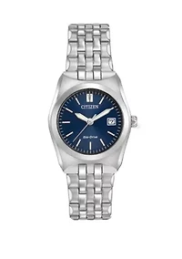 Stainless Steel Eco-DriveBracelet Watch 