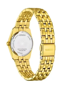 Citizen Women's Classic Eco Corso Gold-Tone Stainless Steel Bracelet Watch 27mm