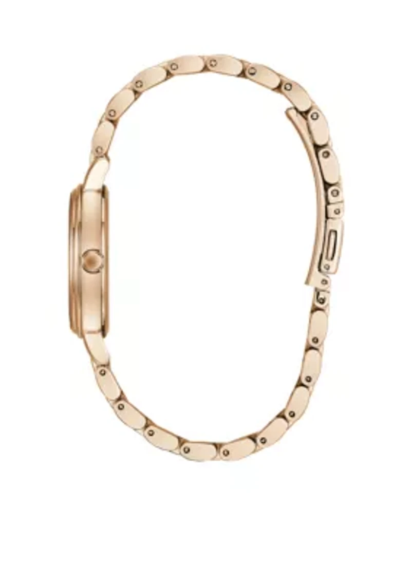 Ladies Citizen Eco-Drive Silhouette Stainless Steel Watch