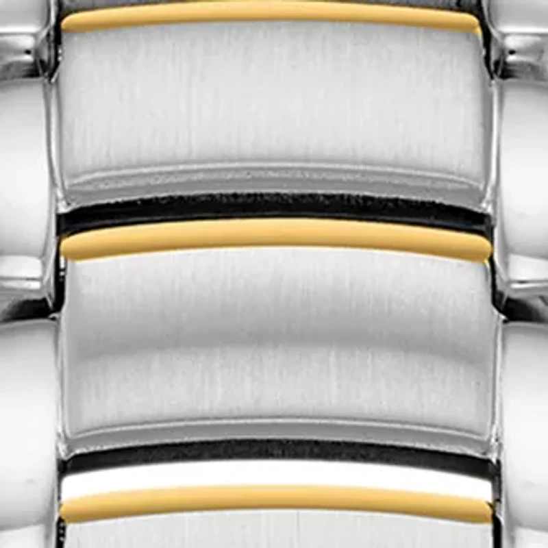 Two-Tone Stainless Steel Eco-Drive Chandler Bracelet Watch 