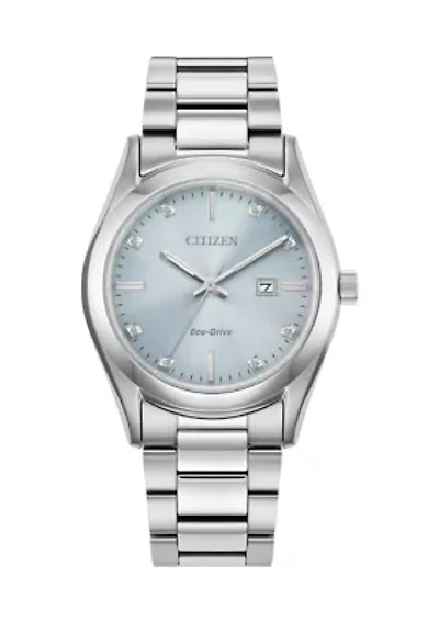 Women's Sport Luxury Sport Silver Tone Bracelet Watch - 33 Millimeter