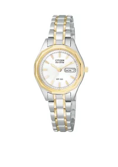 Women's Eco-Drive Two-Tone Sport Watch