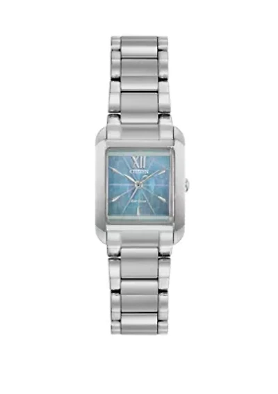 Women's Bianca Silver-Tone Stainless Steel Bracelet Watch