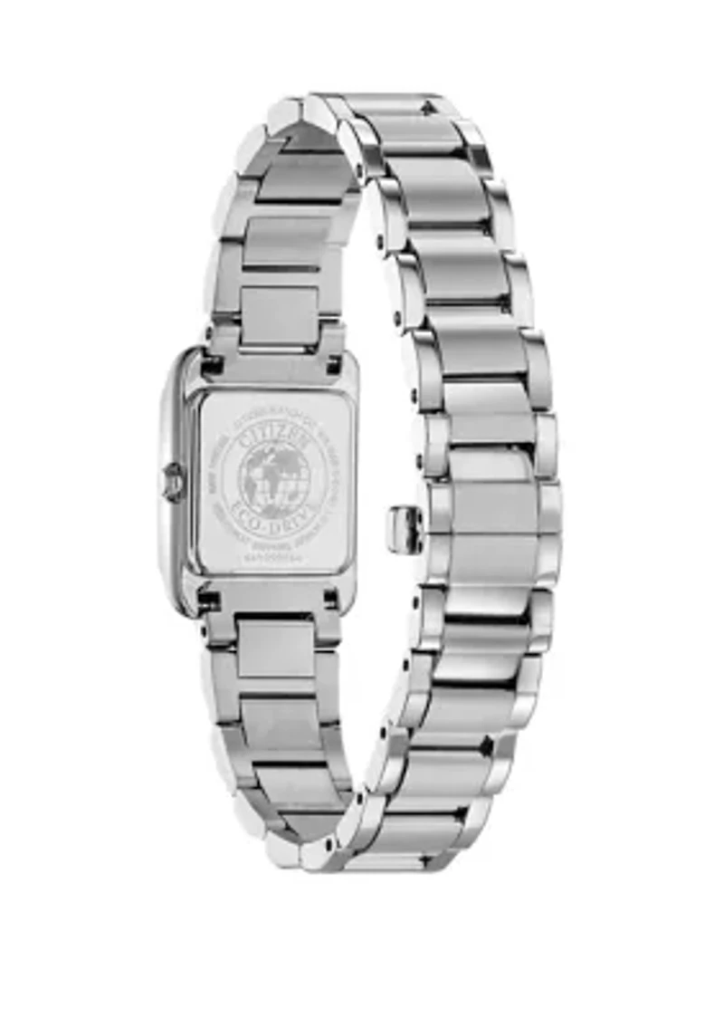 Women's Bianca Silver-Tone Stainless Steel Bracelet Watch