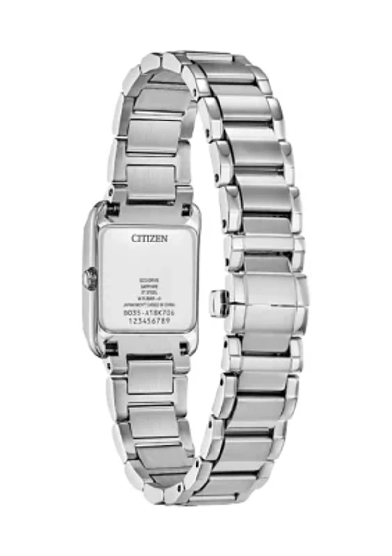 Women's Classic Bianca Silver Tone Bracelet Watch