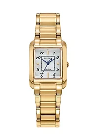 Women's Classic Bianca Gold Tone Bracelet Watch 