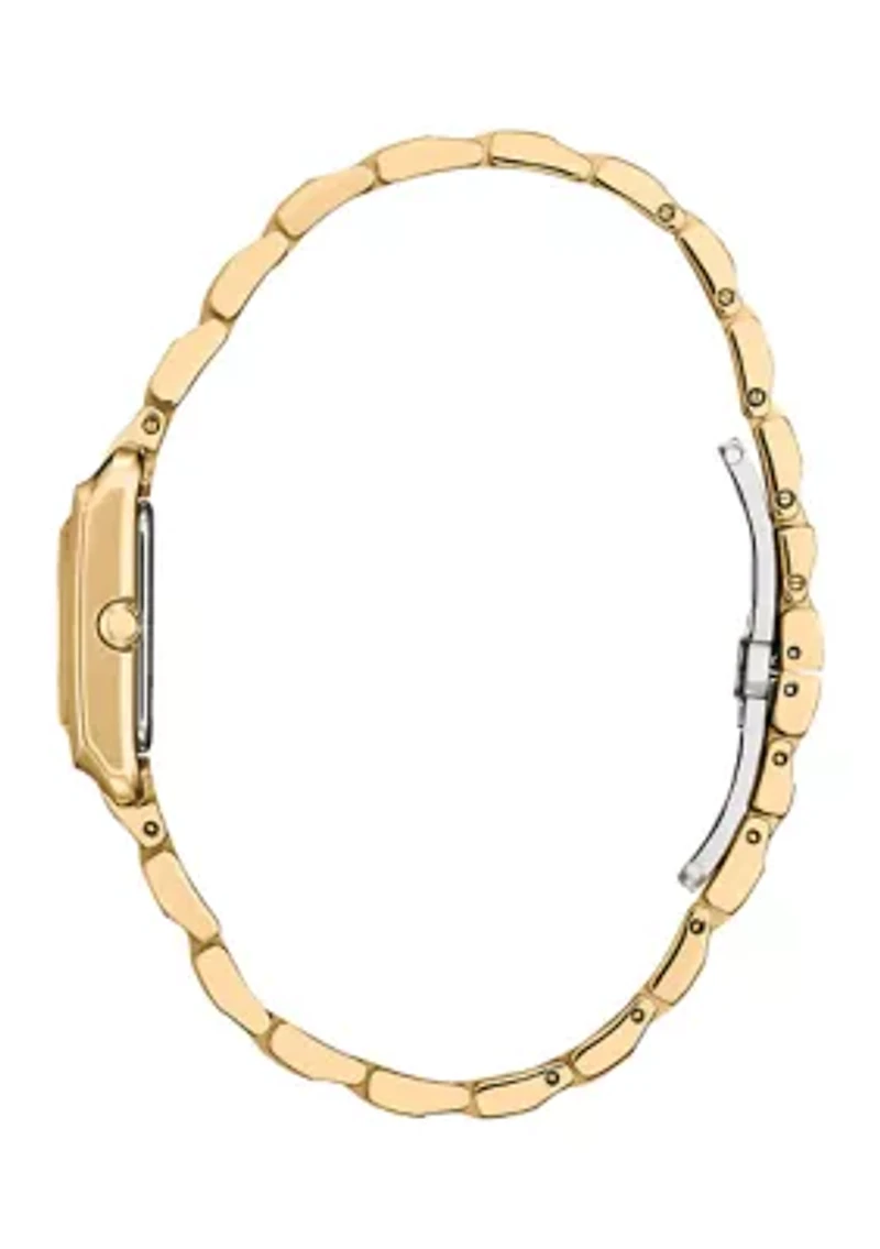 Women's Classic Bianca Gold Tone Bracelet Watch 