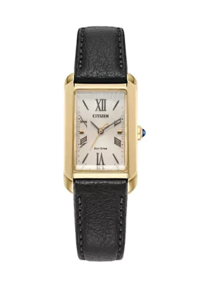 Ladies Classic Bianca Black Strap Watch, 32.4mm