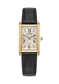 Ladies Classic Bianca Black Strap Watch, 32.4mm