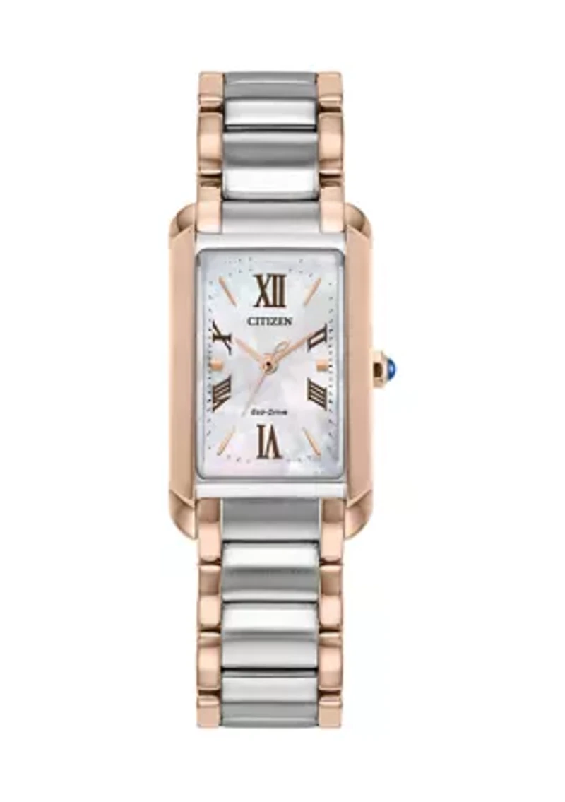 Ladies Classic Bianca Two-Tone Bracelet Watch, 32.4 mm