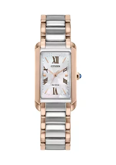 Ladies Classic Bianca Two-Tone Bracelet Watch, 32.4 mm