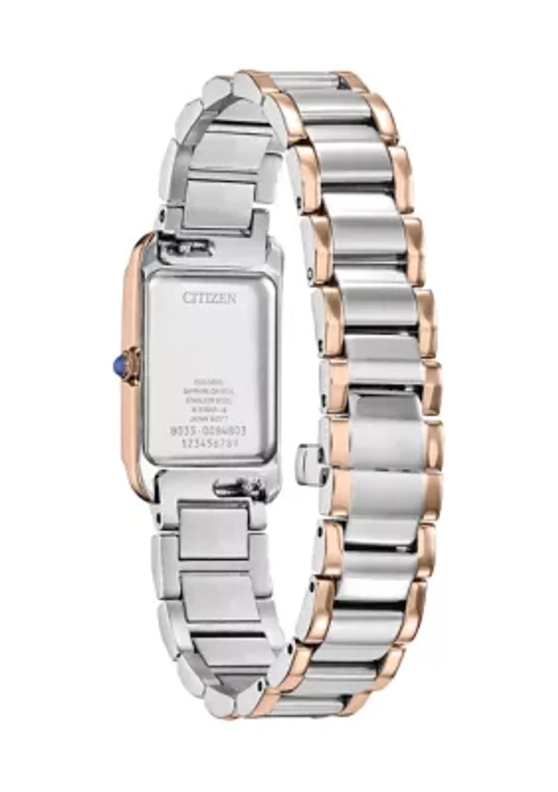 Ladies Classic Bianca Two-Tone Bracelet Watch, 32.4 mm