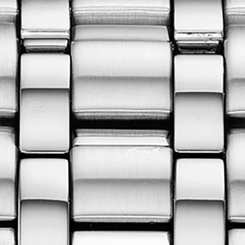 Stainless Steel Eco World Time Bracelet