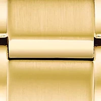 Gold-Tone Stainless Steel Eco-Drive Corso Bracelet Watch