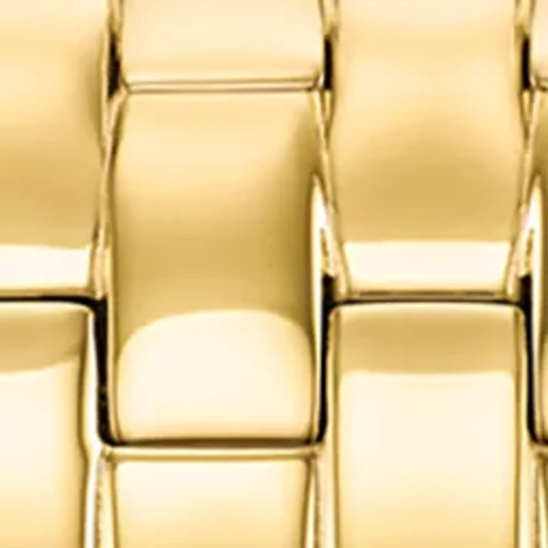 Women's Classic Gold-Tone Stainless Steel Bracelet Watch