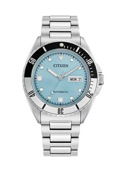 Men's Sport Luxury Auto Sport Silver Tone Stainless Steel Bracelet Watch 