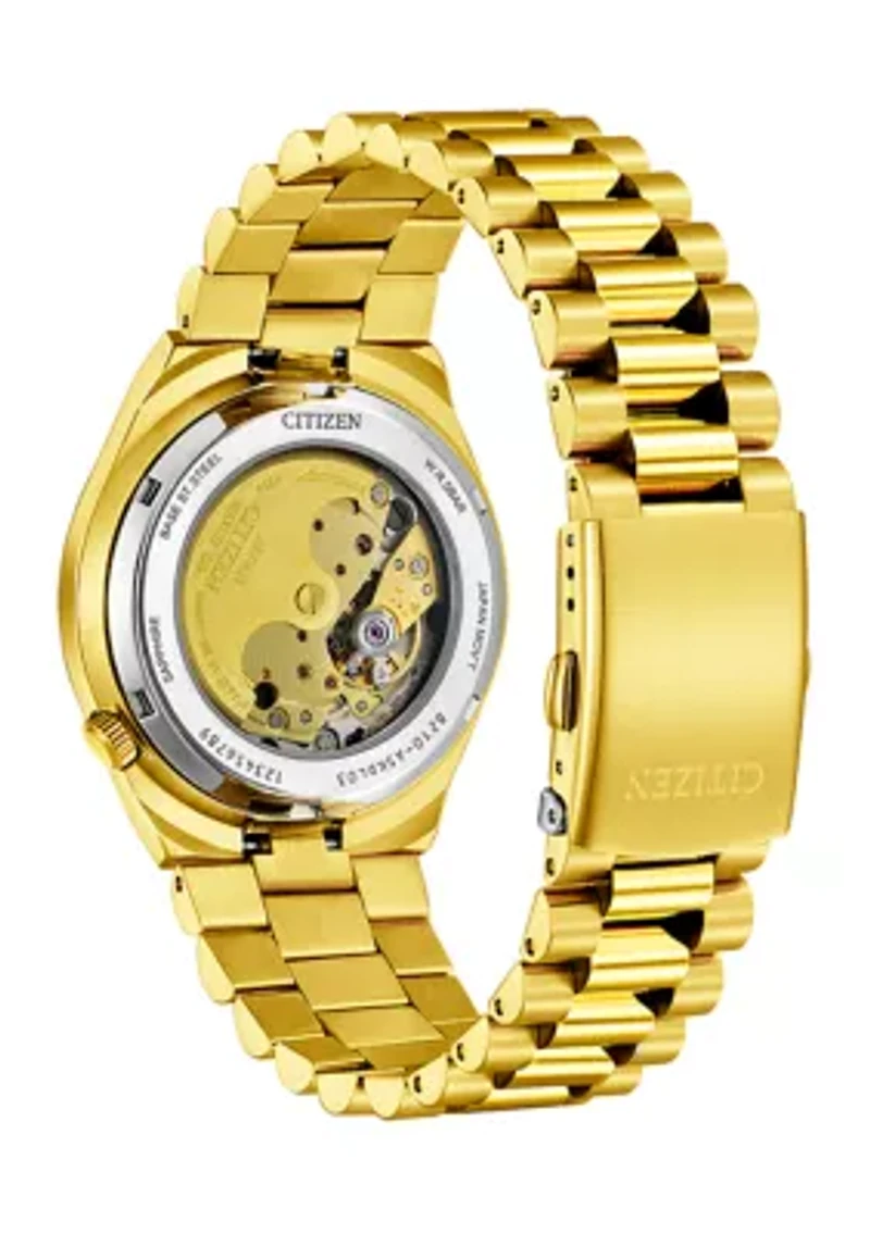 Men's Tsuyosa Auto WR50 SSG Watch